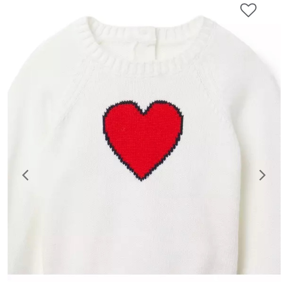 Janie&Jack Heart Sweater - Picture 4 of 8